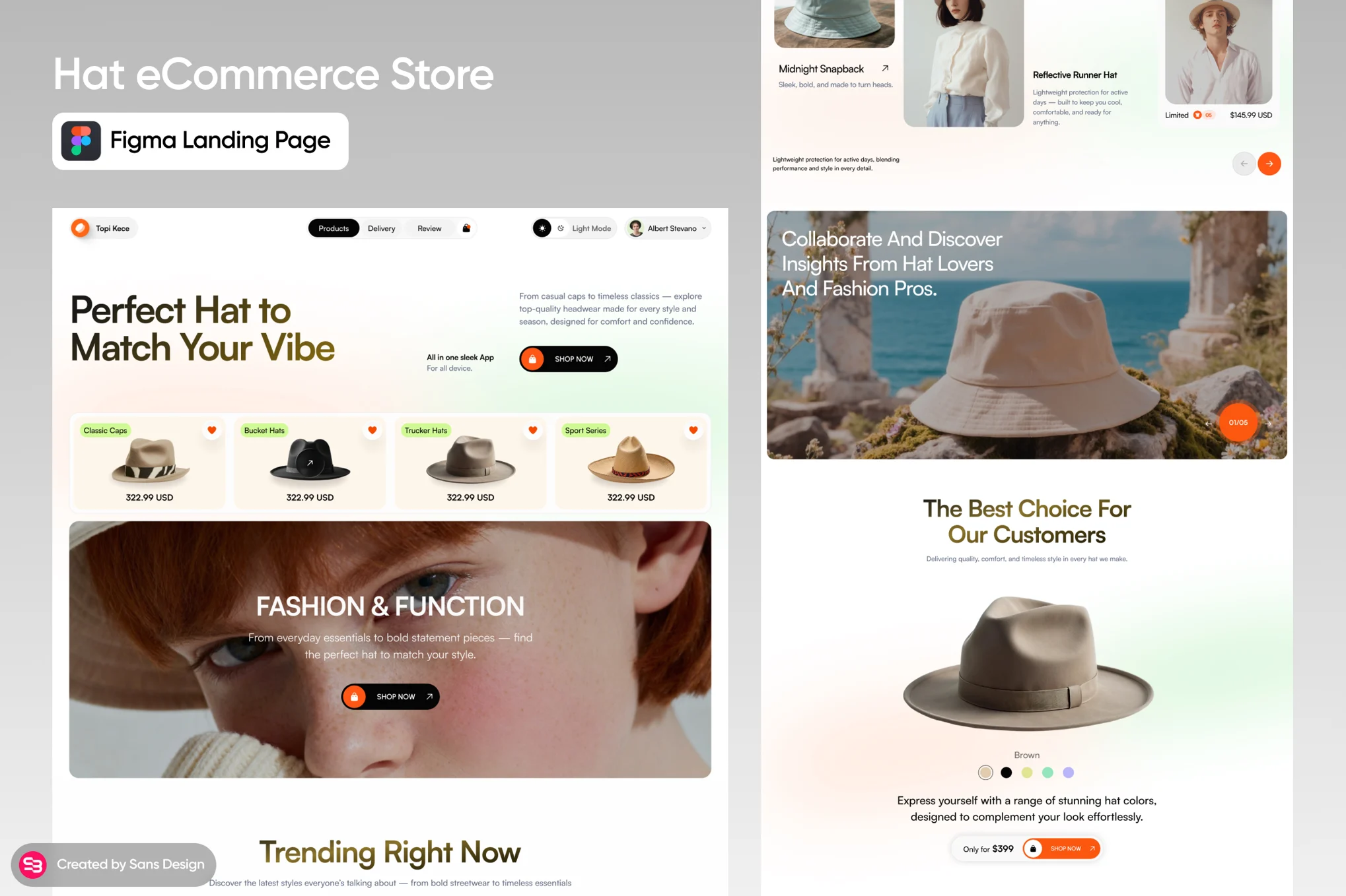 دانلود طرح گرافیکی فروشگاه کلاه