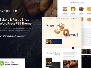 دانلود قالب وردپرس نانکده PanBread