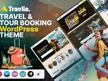 دانلود قالب وردپرس تور و مسافرت Travila انگلیسی